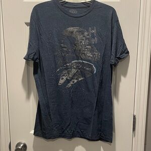 Men's Blue Star Wars Graphic T-Shirt